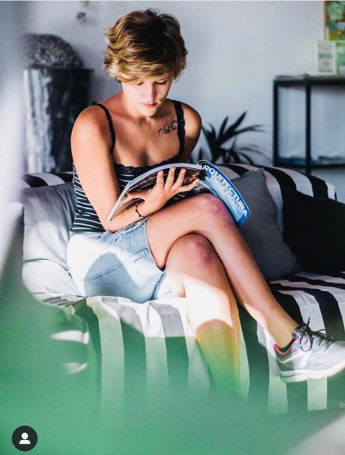 Kalufa Surf House Pansiyon El Cuchillo Dış mekan fotoğraf